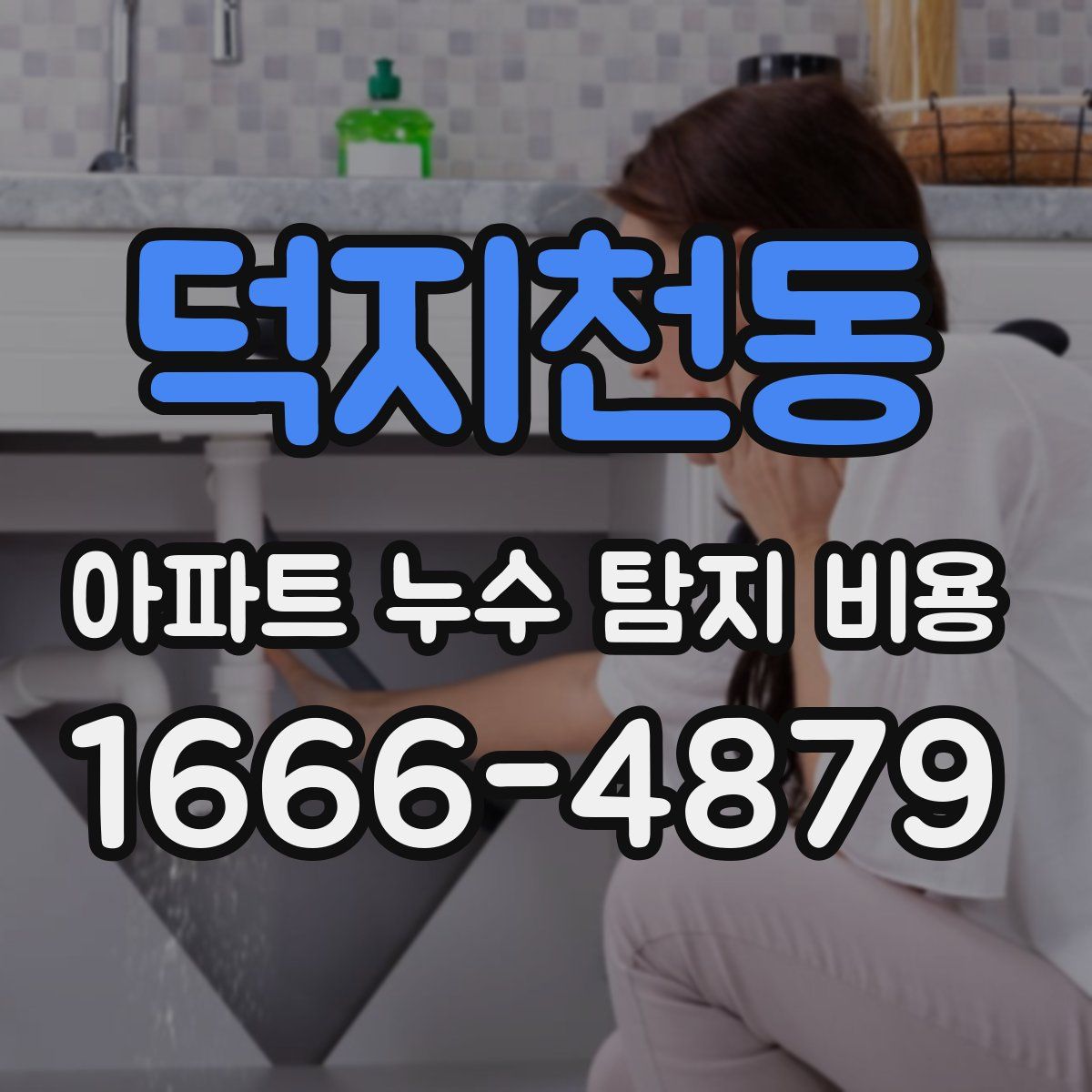 덕지천동 아파트 누수 탐지 비용