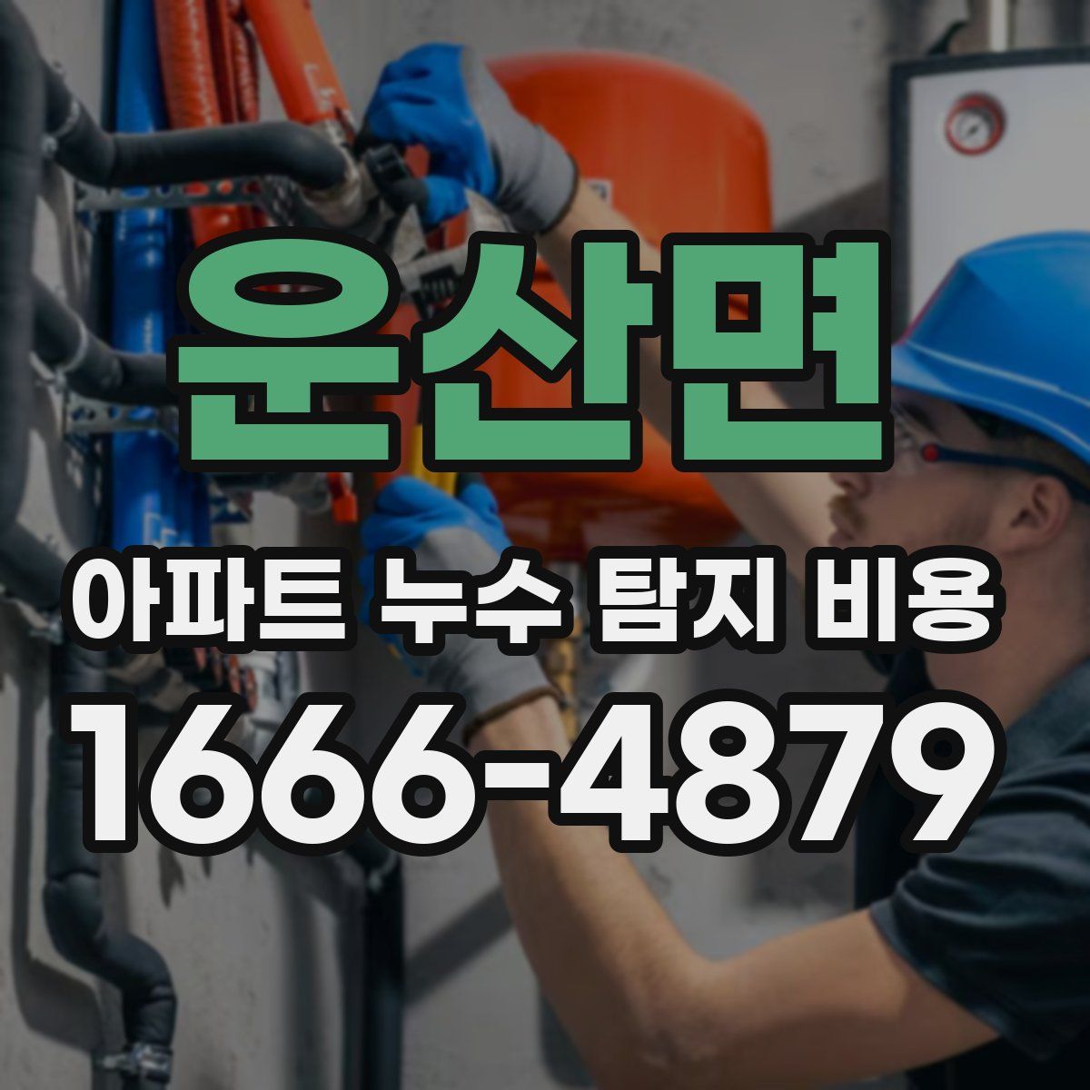 운산면 아파트 누수 탐지 비용