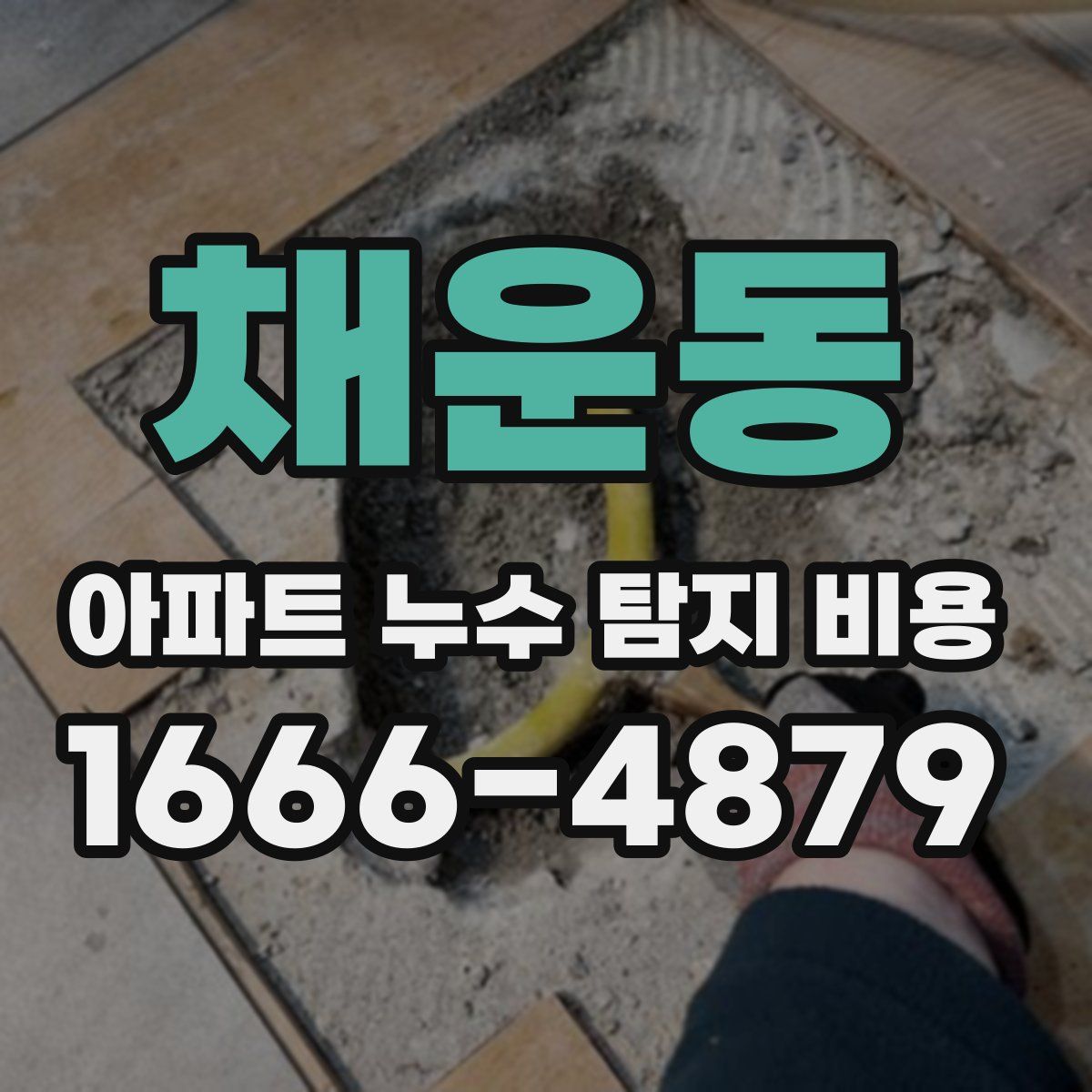 채운동 아파트 누수 탐지 비용