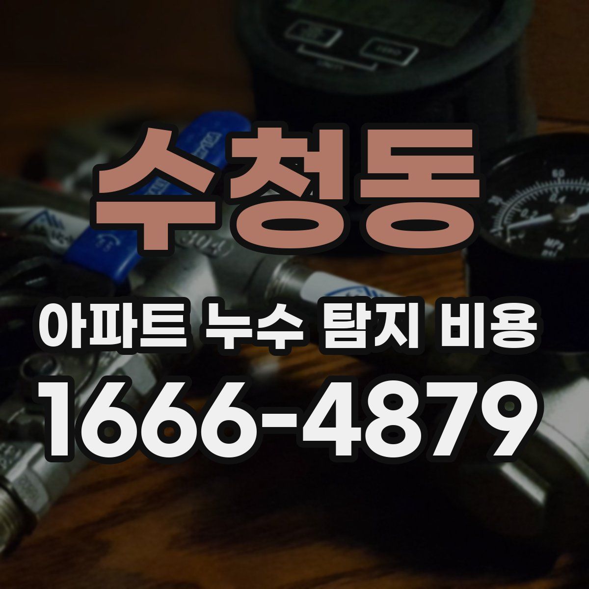 수청동 아파트 누수 탐지 비용