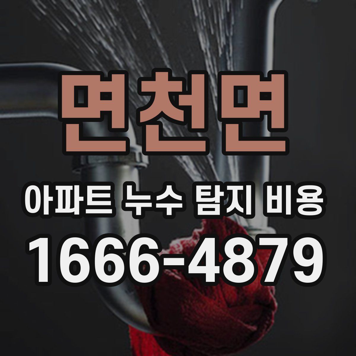면천면 아파트 누수 탐지 비용