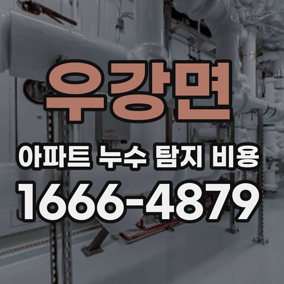우강면 아파트 누수 탐지 비용