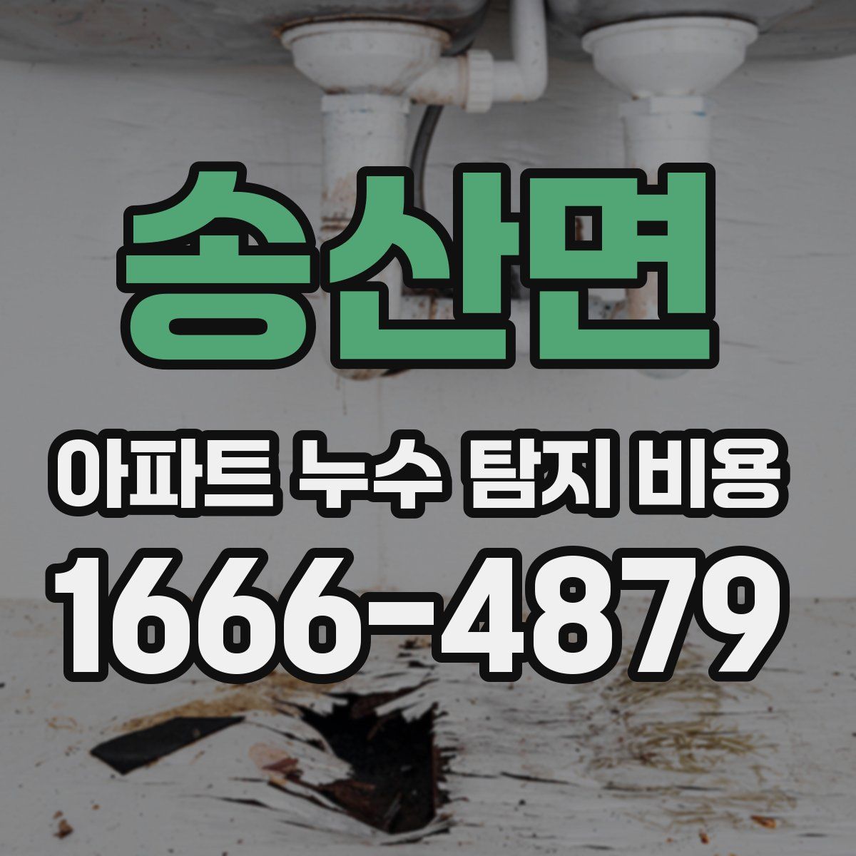 송산면 아파트 누수 탐지 비용