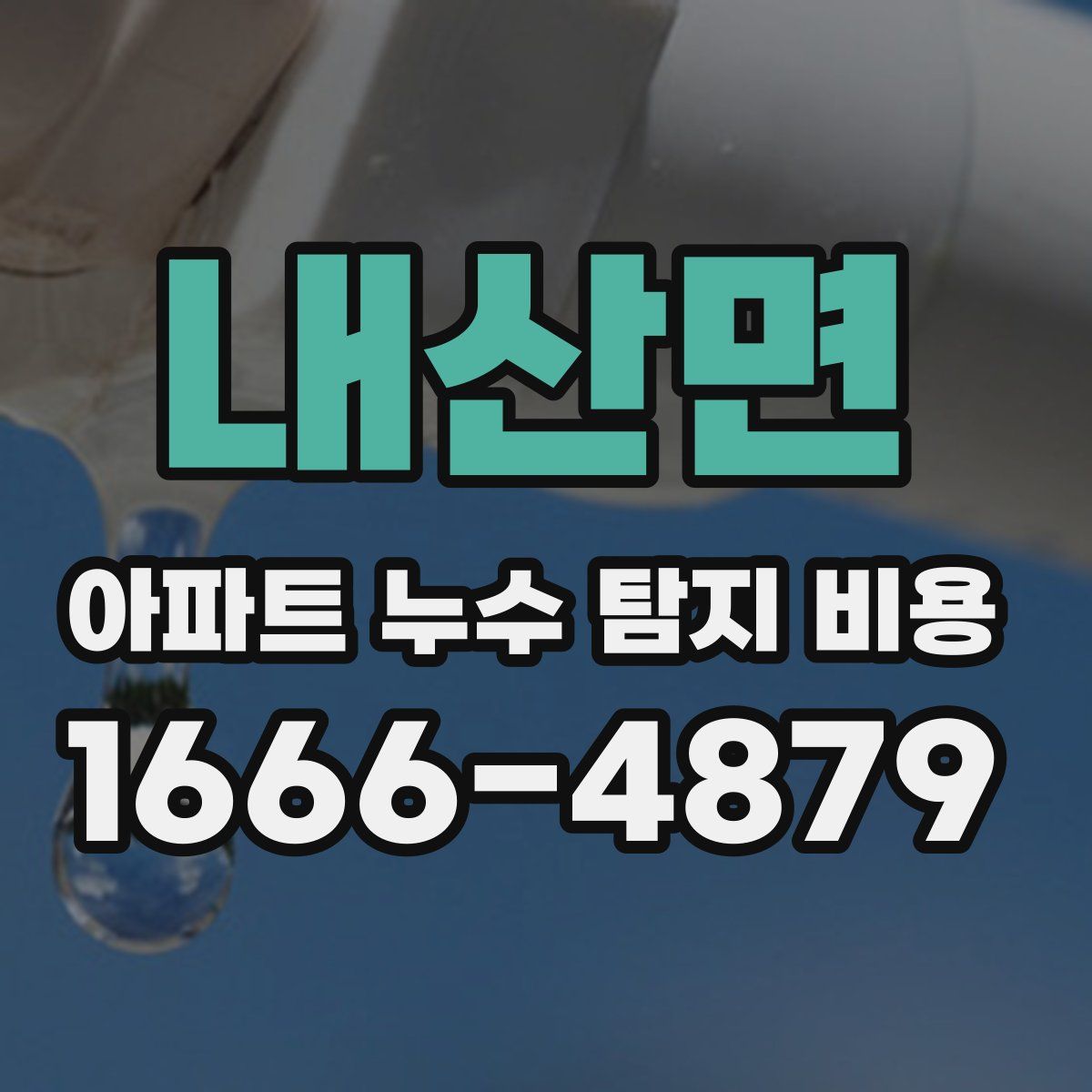 내산면 아파트 누수 탐지 비용