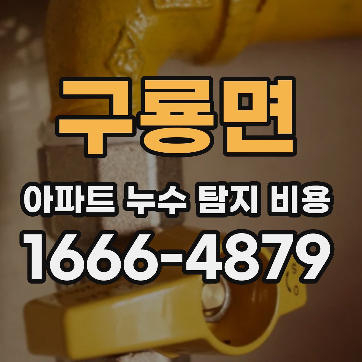 구룡면 아파트 누수 탐지 비용