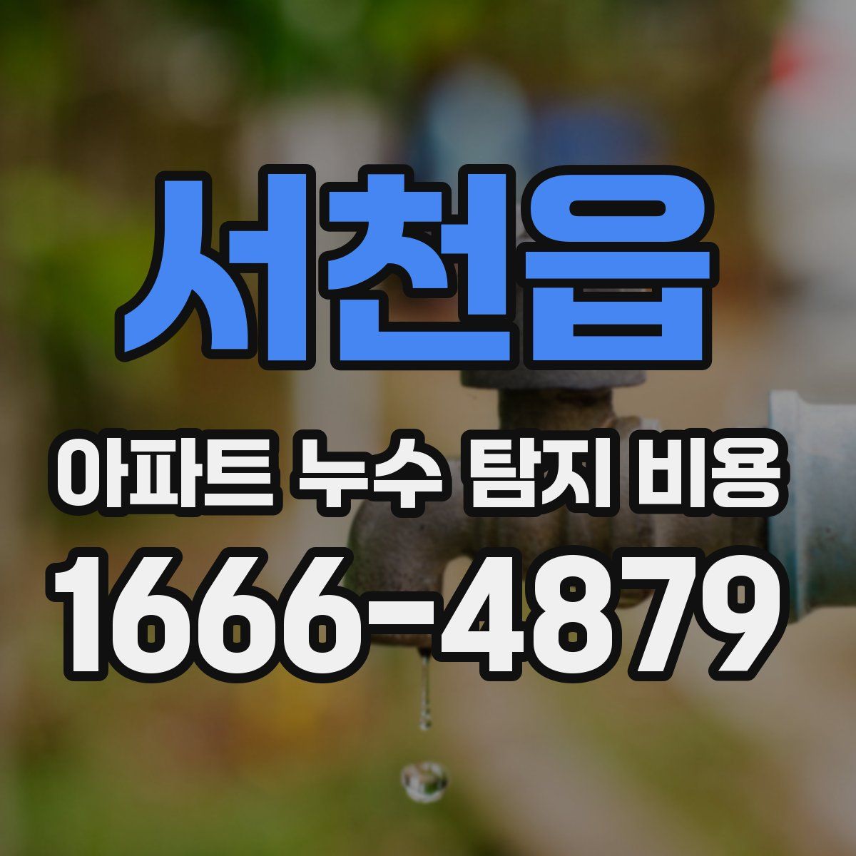 서천읍 아파트 누수 탐지 비용