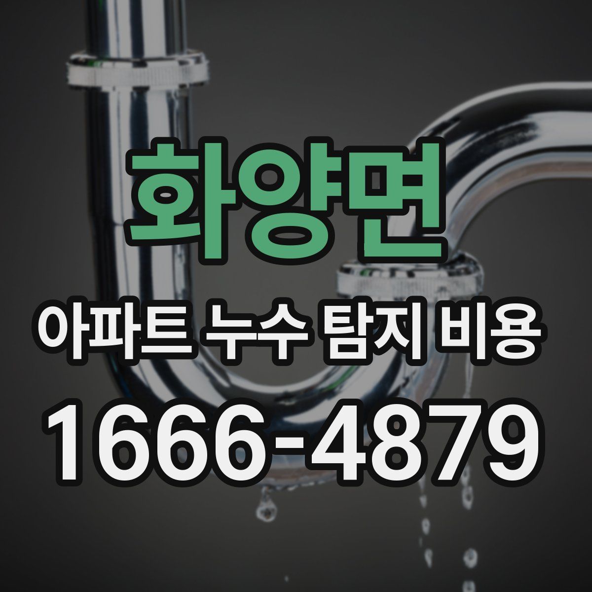 화양면 아파트 누수 탐지 비용