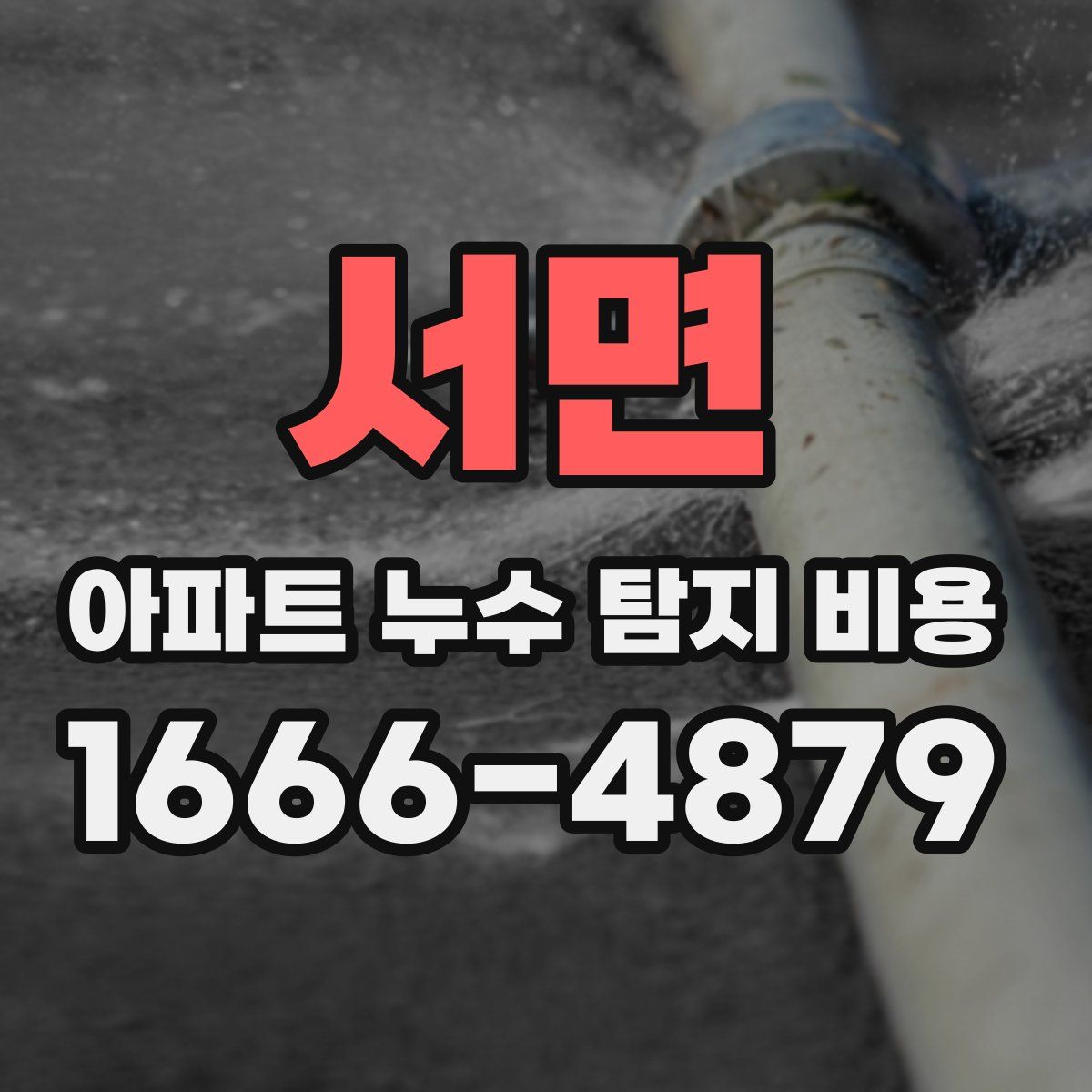 서면 아파트 누수 탐지 비용