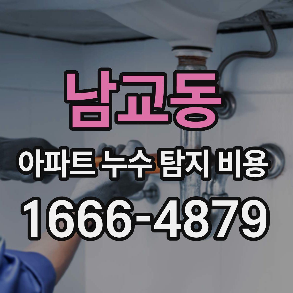 남교동 아파트 누수 탐지 비용