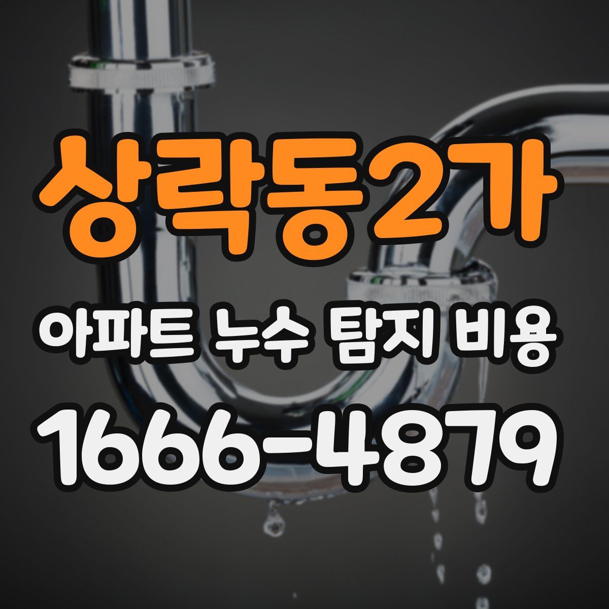 상락동2가 아파트 누수 탐지 비용