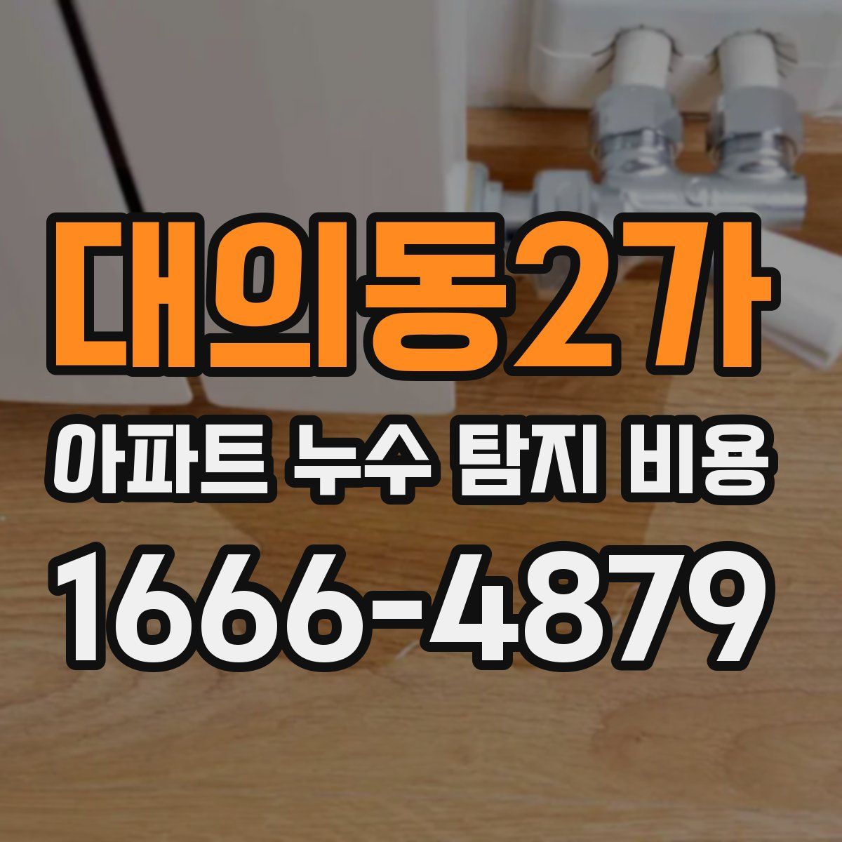 대의동2가 아파트 누수 탐지 비용