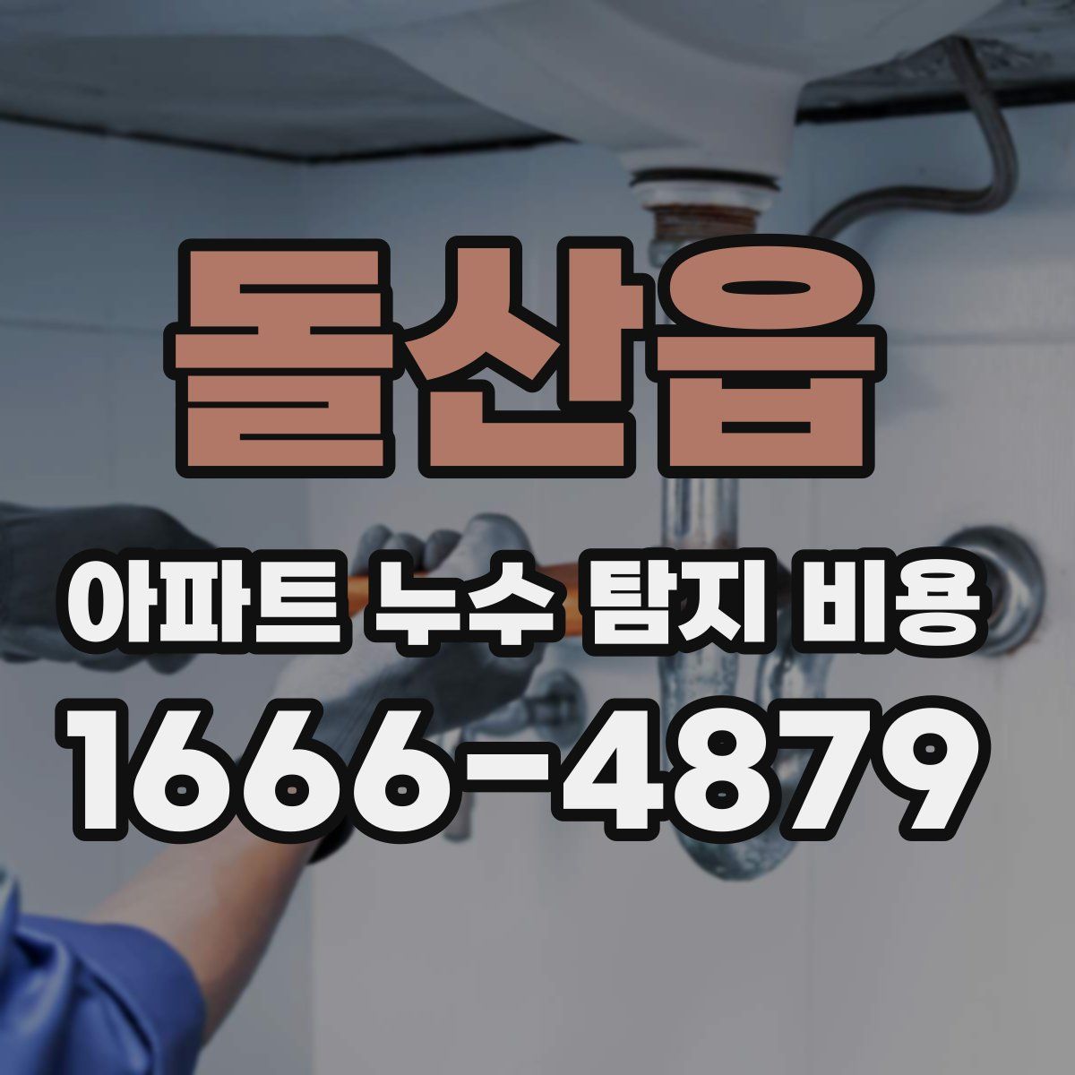 돌산읍 아파트 누수 탐지 비용
