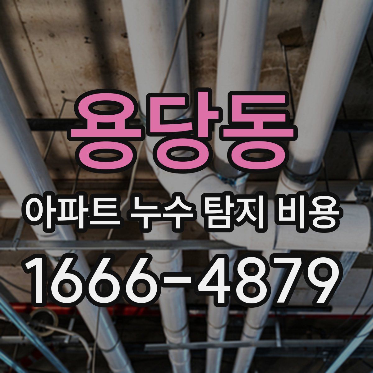 용당동 아파트 누수 탐지 비용