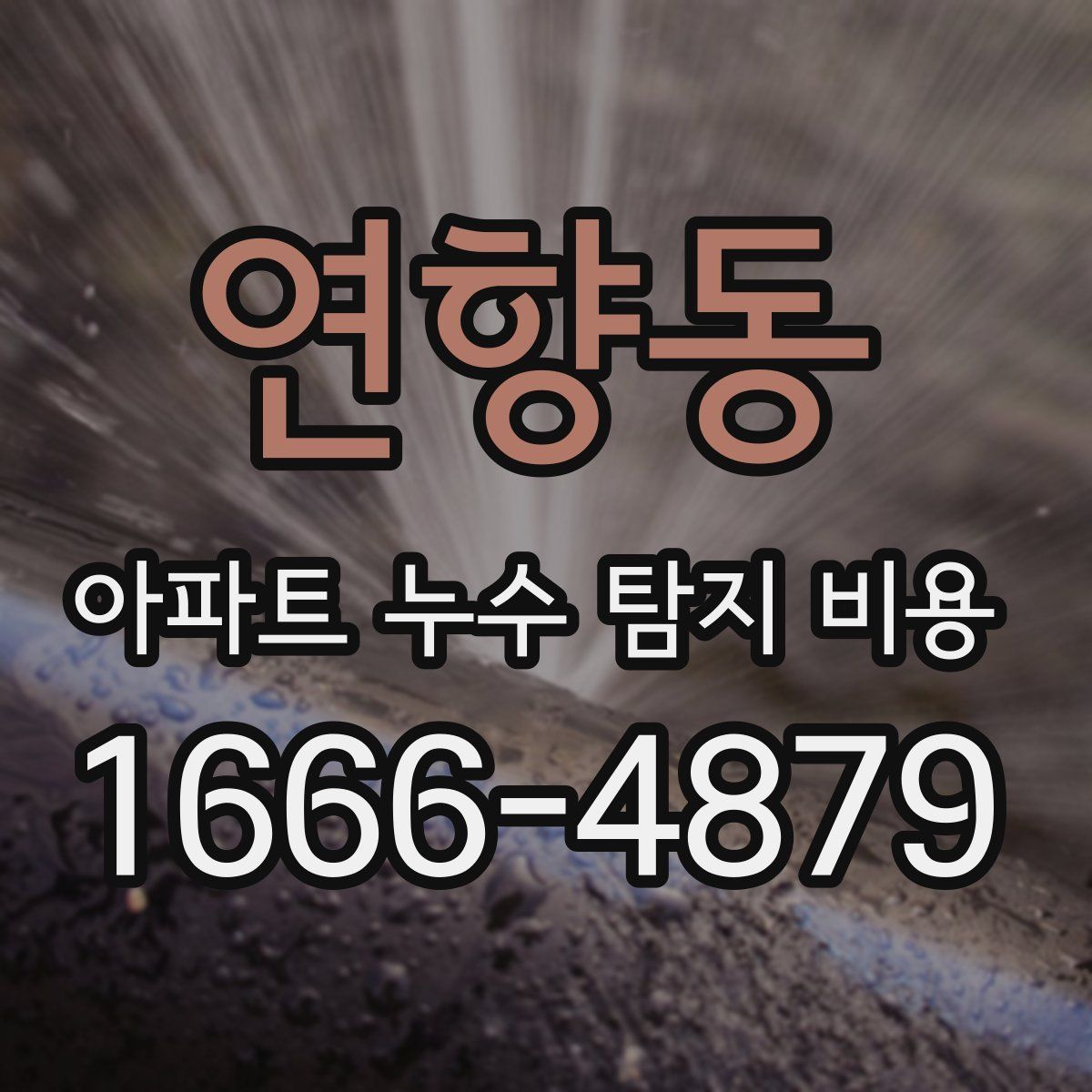 연향동 아파트 누수 탐지 비용