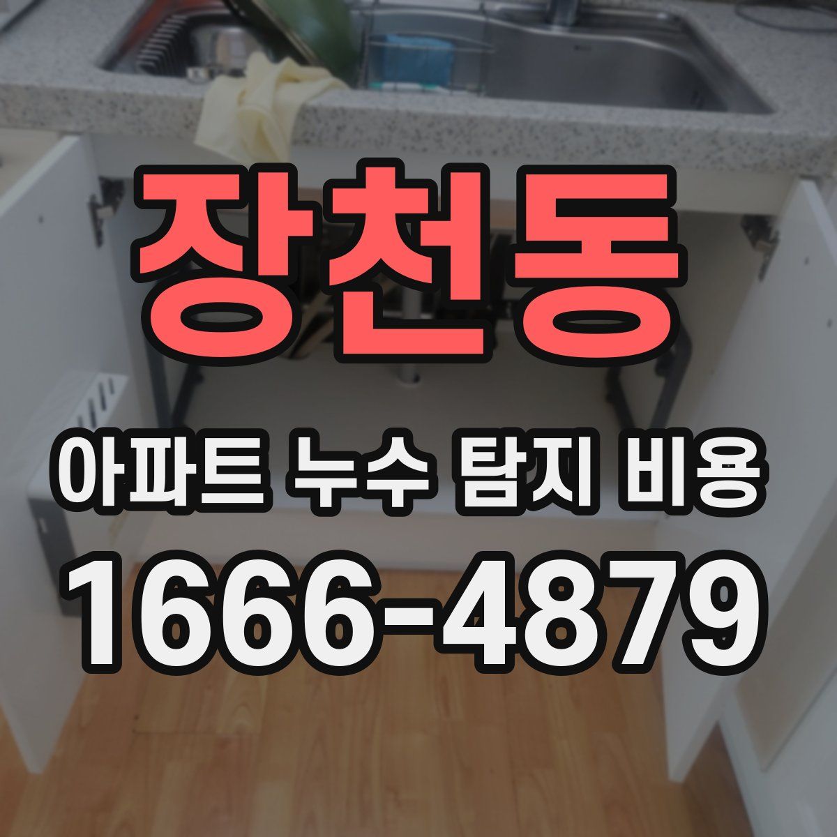 장천동 아파트 누수 탐지 비용