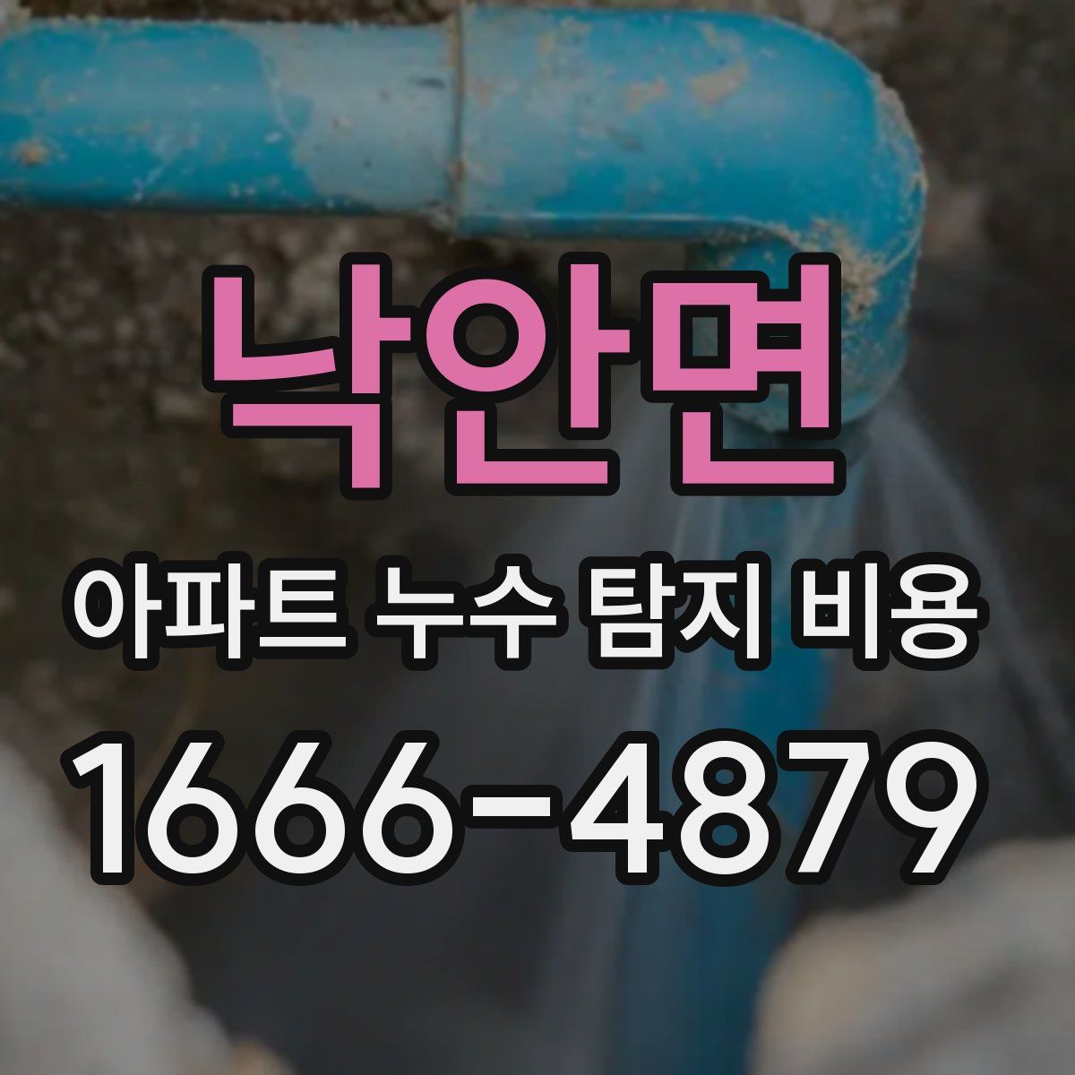 낙안면 아파트 누수 탐지 비용