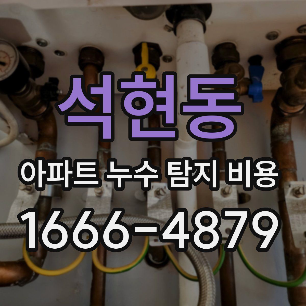 석현동 아파트 누수 탐지 비용