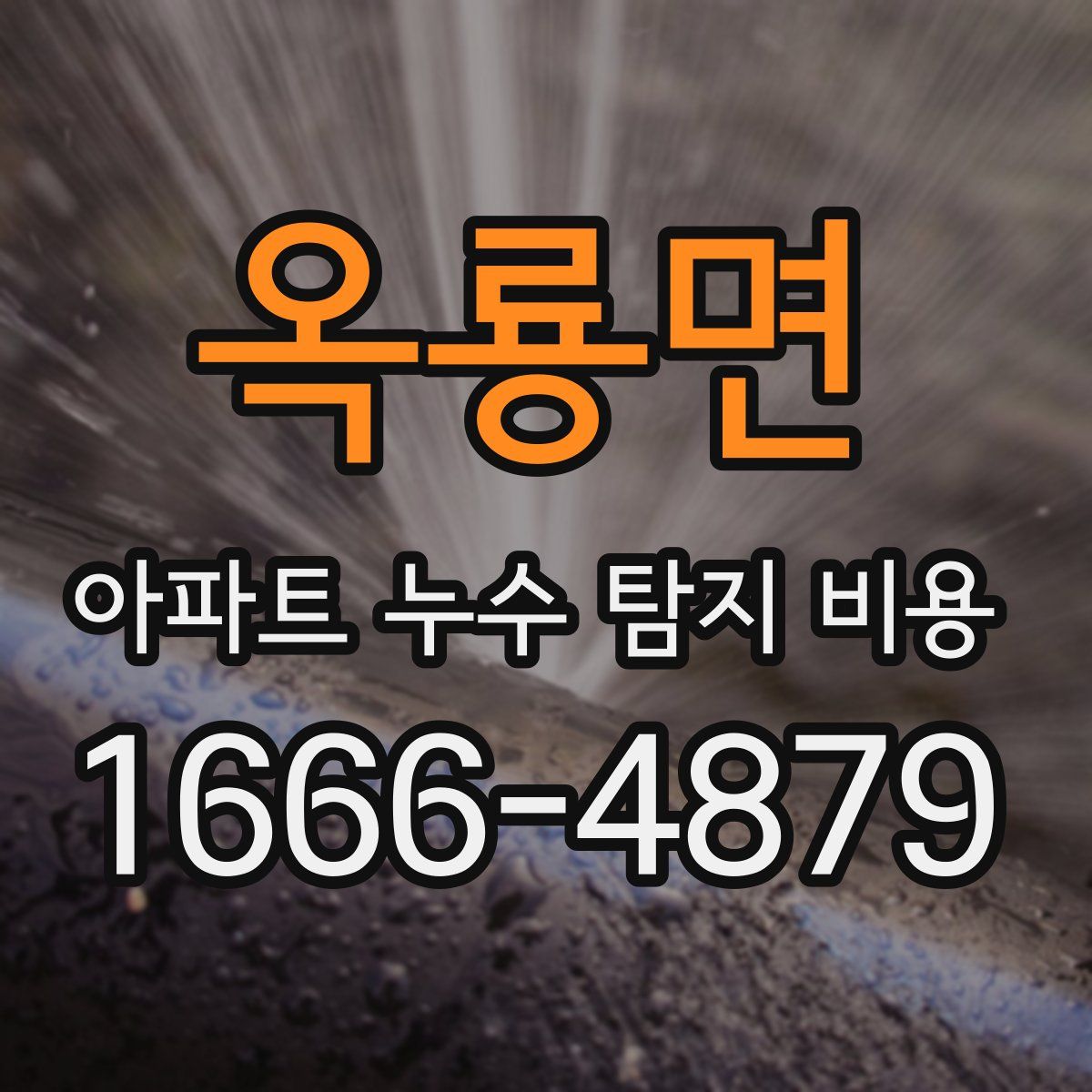 옥룡면 아파트 누수 탐지 비용