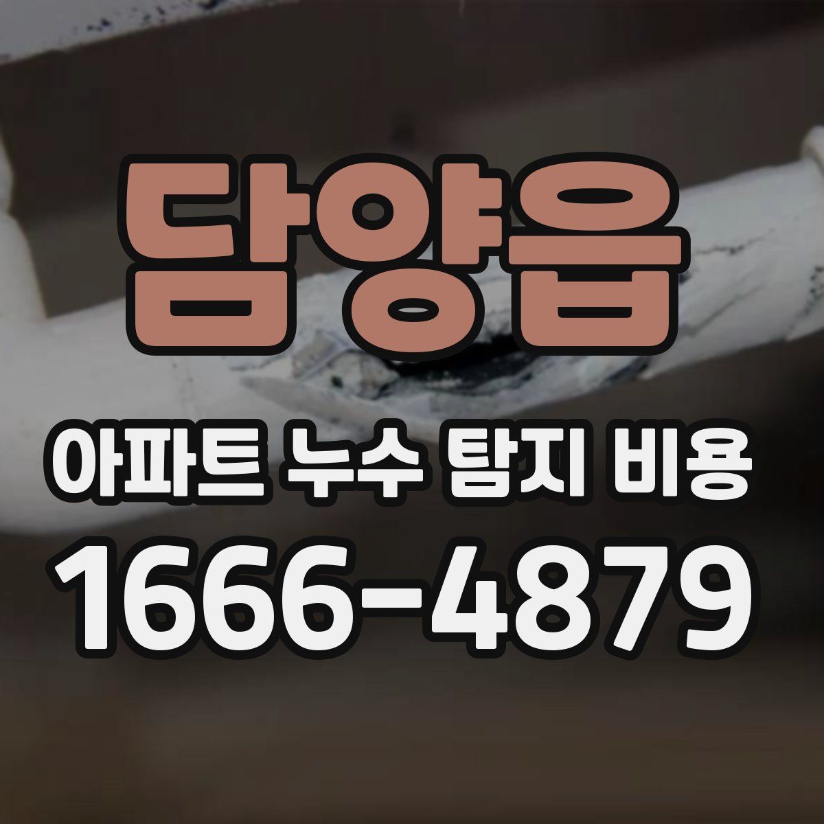 담양읍 아파트 누수 탐지 비용