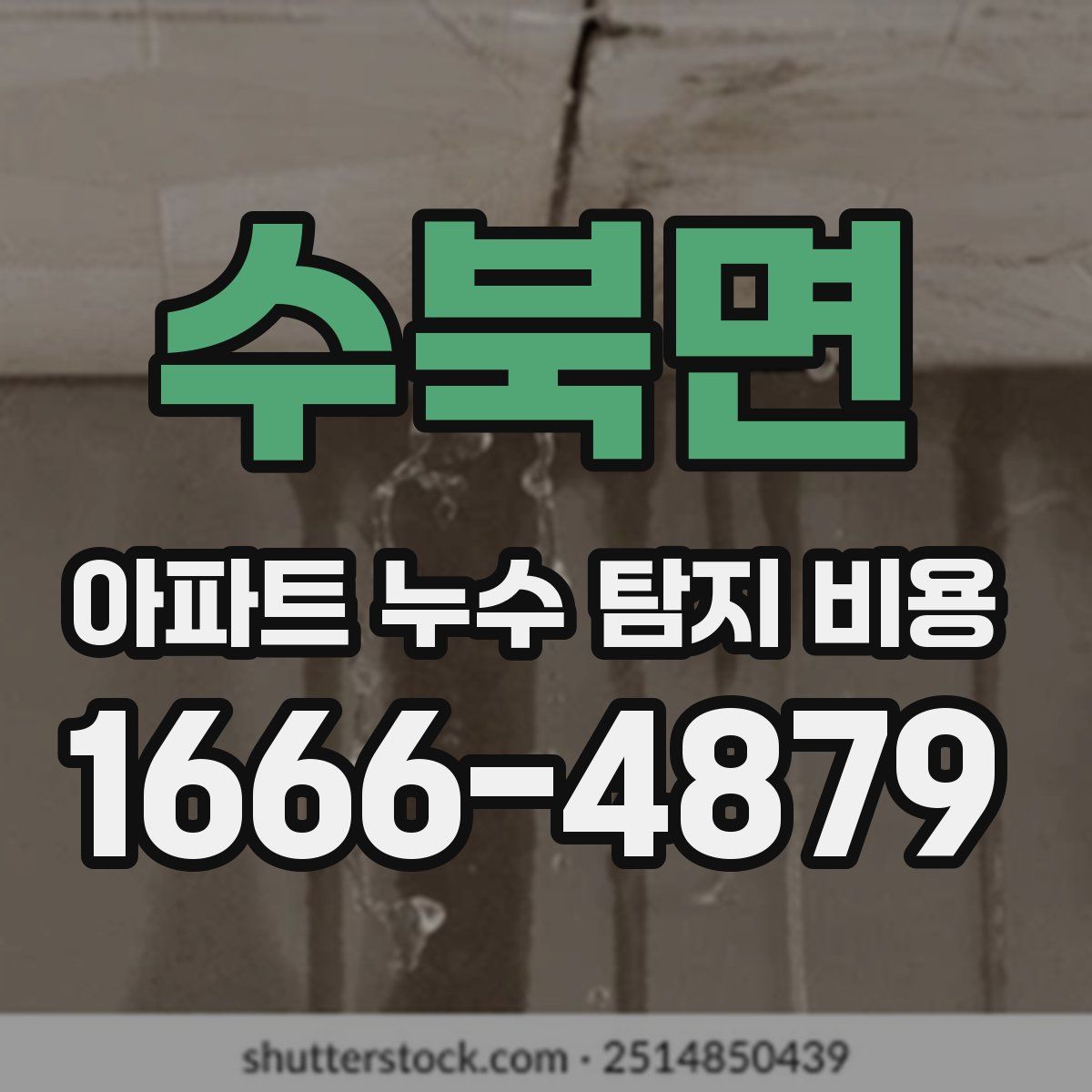 수북면 아파트 누수 탐지 비용
