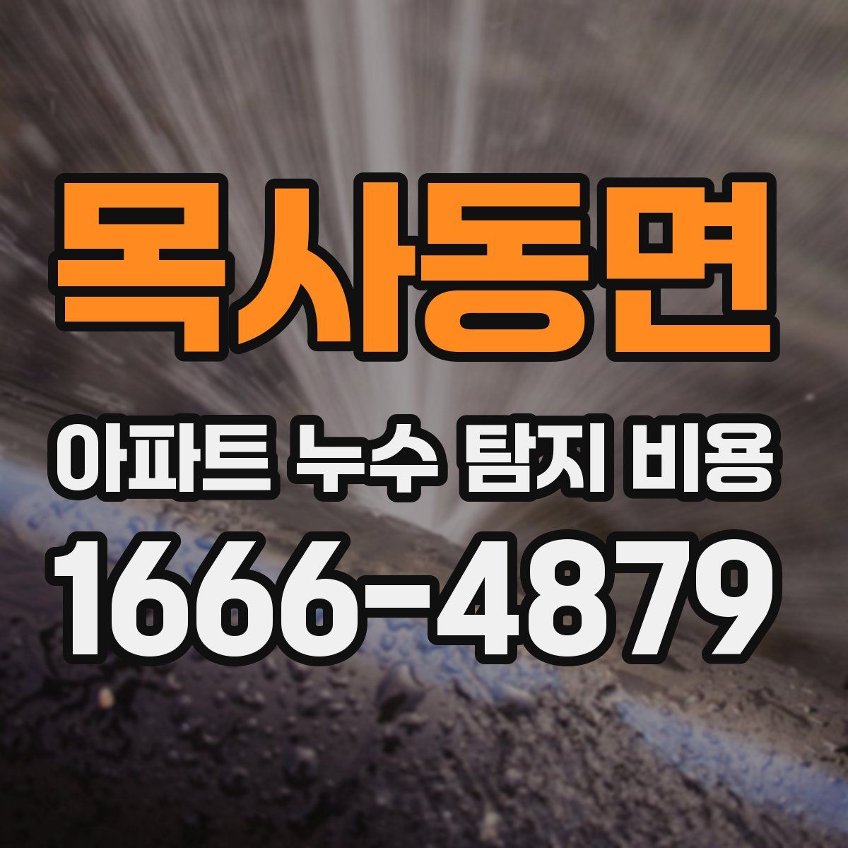 목사동면 아파트 누수 탐지 비용