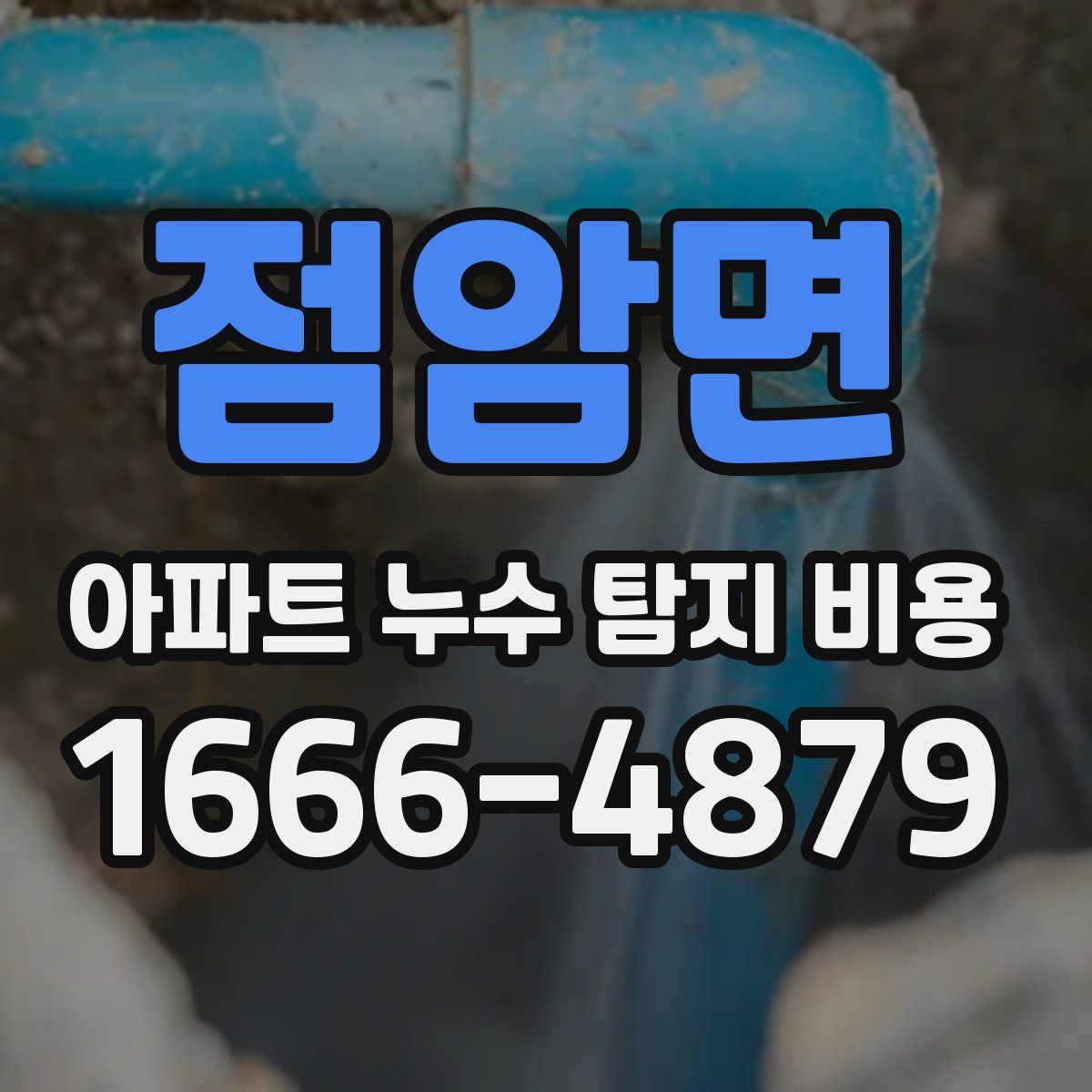 점암면 아파트 누수 탐지 비용
