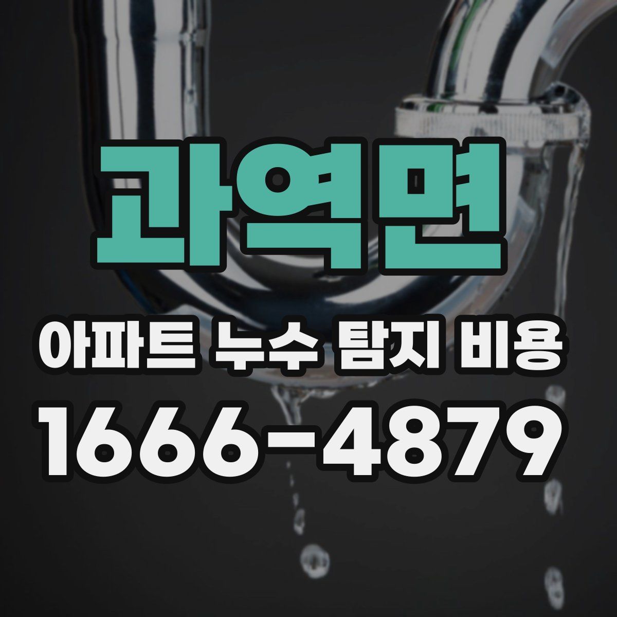 과역면 아파트 누수 탐지 비용