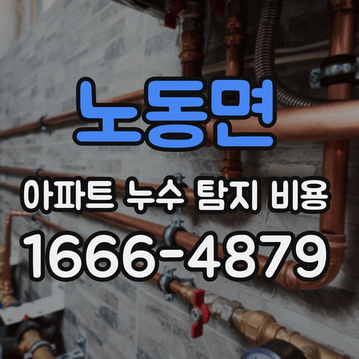 노동면 아파트 누수 탐지 비용