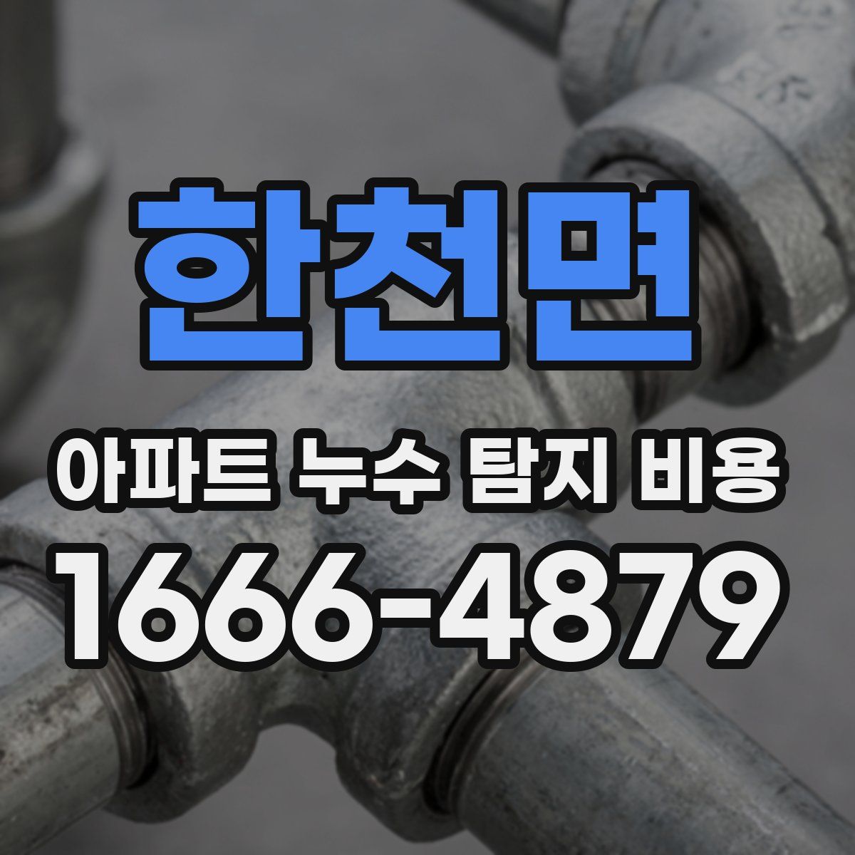 한천면 아파트 누수 탐지 비용