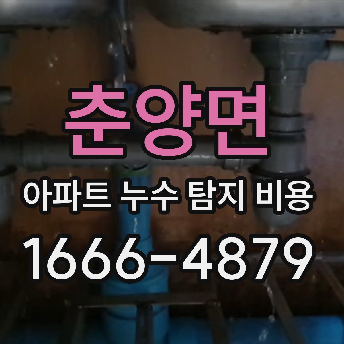춘양면 아파트 누수 탐지 비용