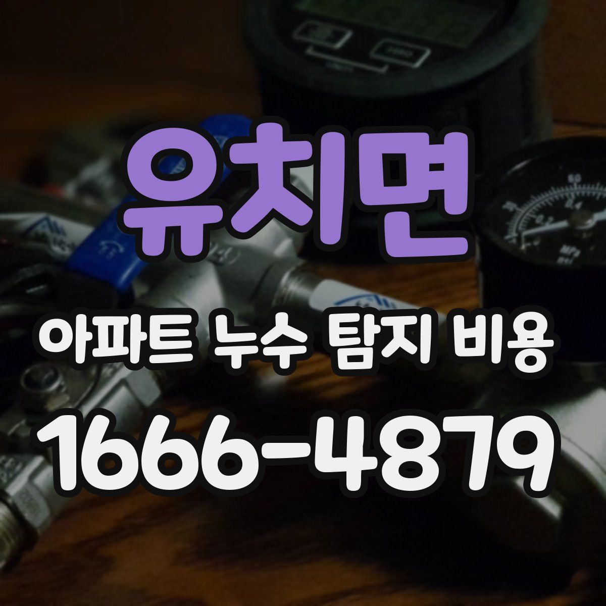 유치면 아파트 누수 탐지 비용