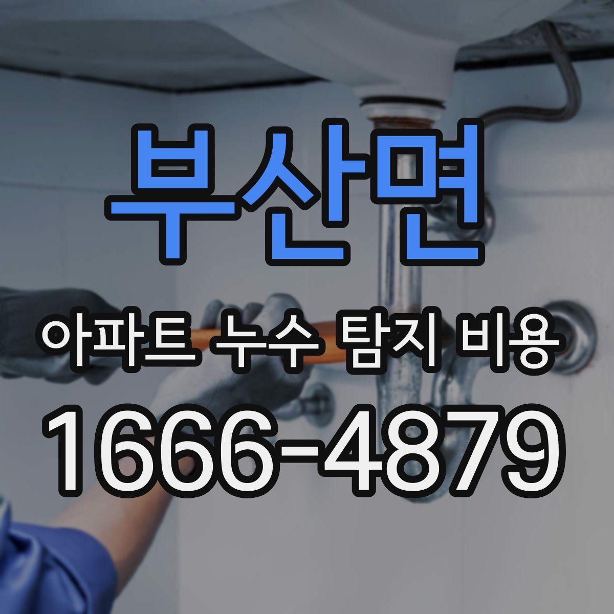 부산면 아파트 누수 탐지 비용