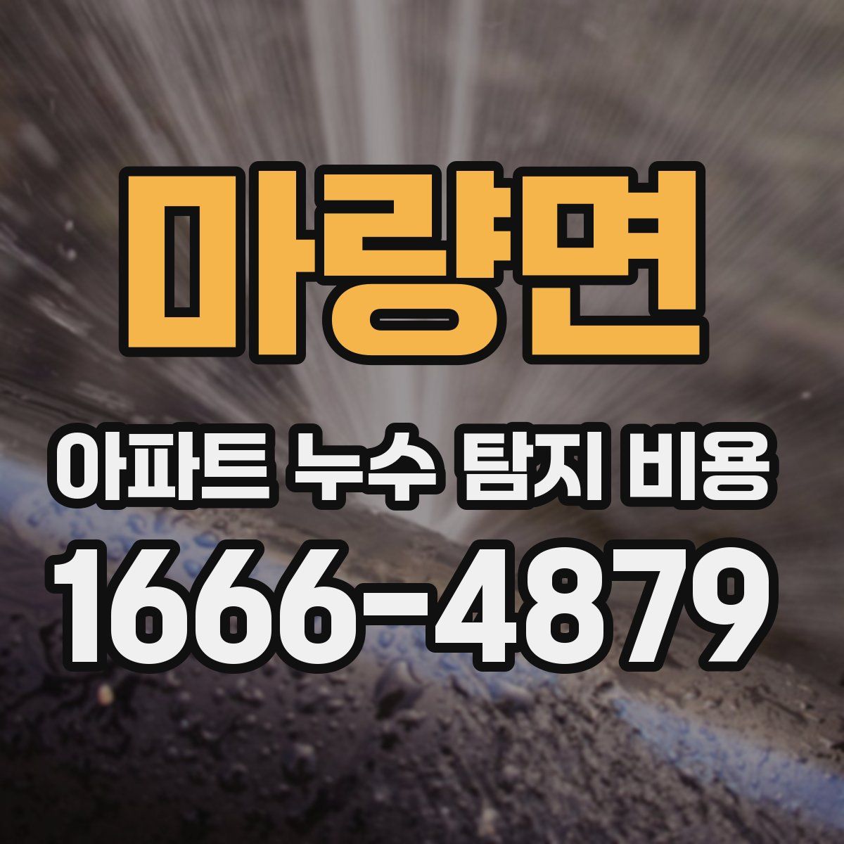 마량면 아파트 누수 탐지 비용