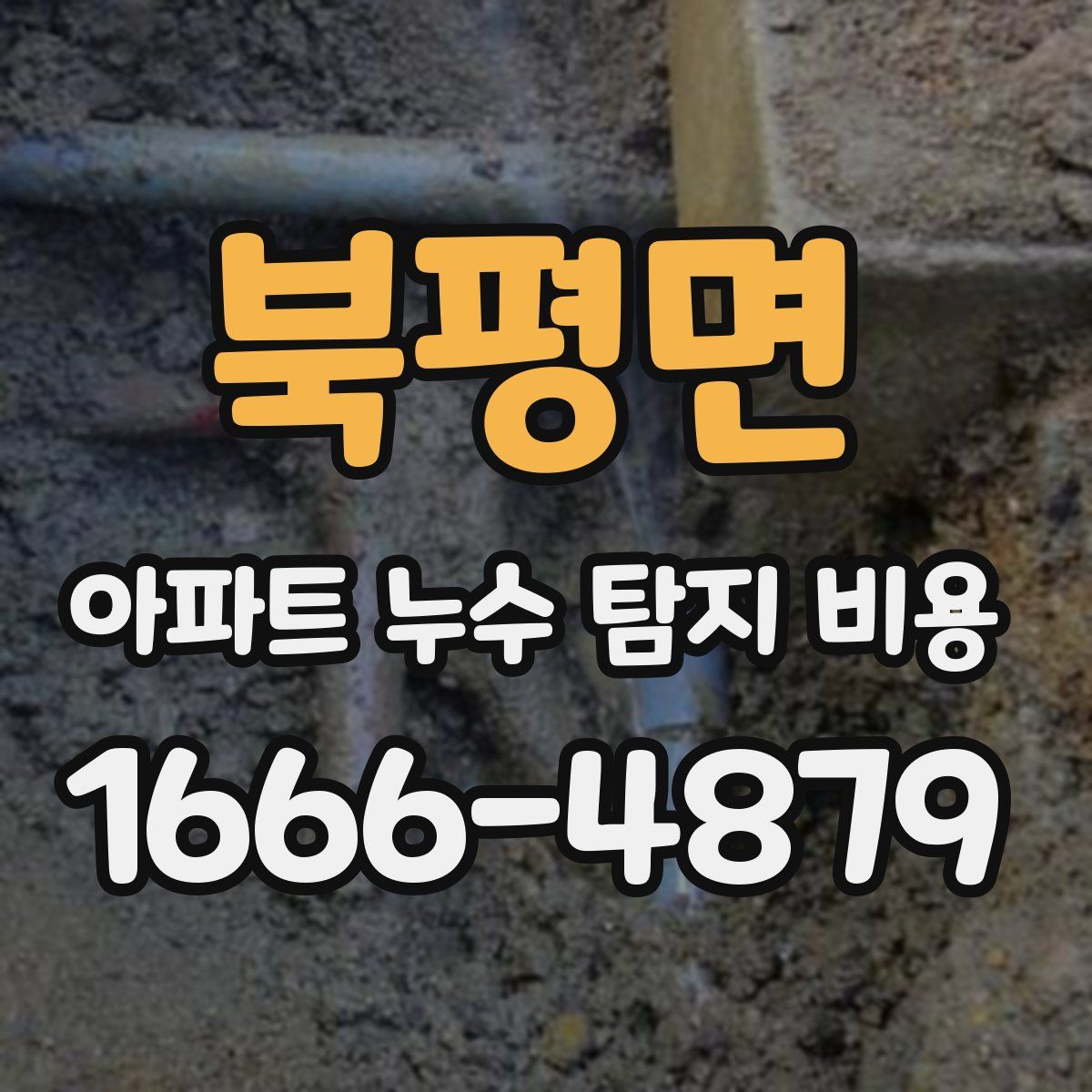 북평면 아파트 누수 탐지 비용