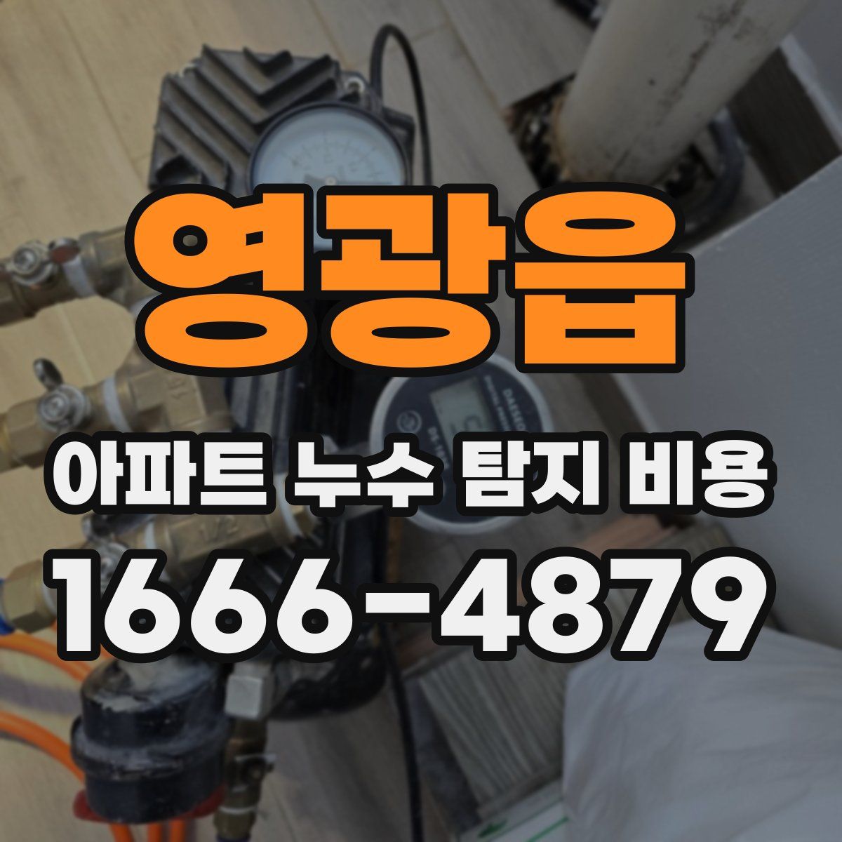 영광읍 아파트 누수 탐지 비용