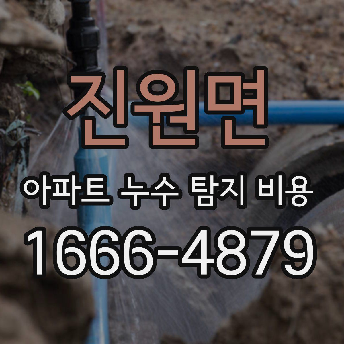 진원면 아파트 누수 탐지 비용
