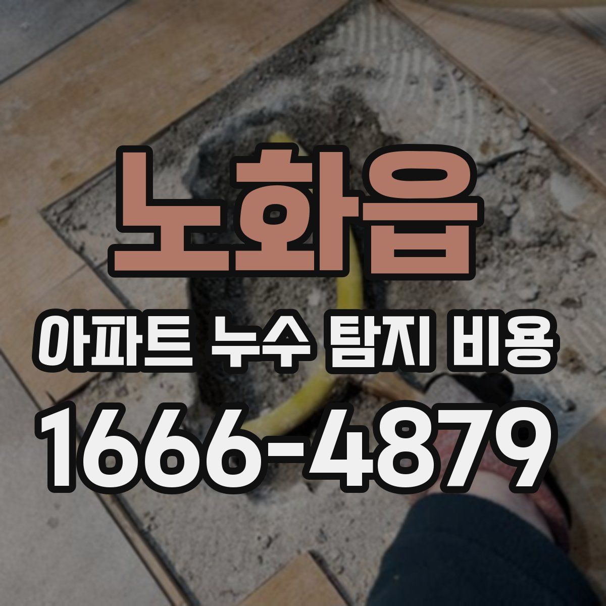 노화읍 아파트 누수 탐지 비용