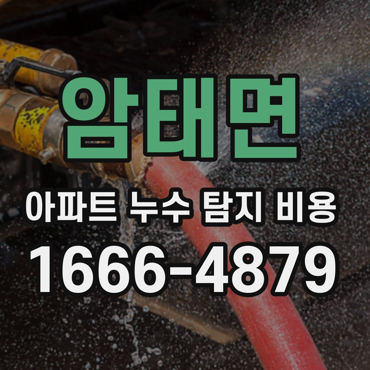 암태면 아파트 누수 탐지 비용