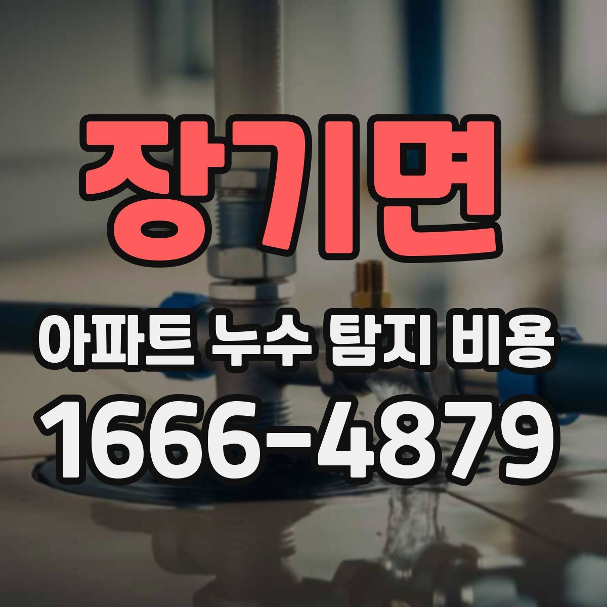 장기면 아파트 누수 탐지 비용
