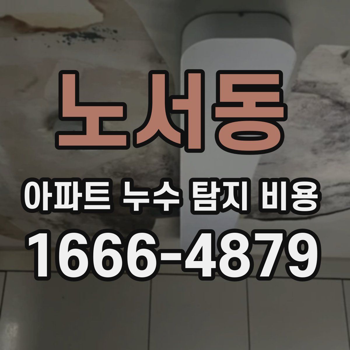 노서동 아파트 누수 탐지 비용