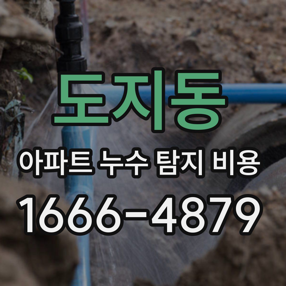 도지동 아파트 누수 탐지 비용