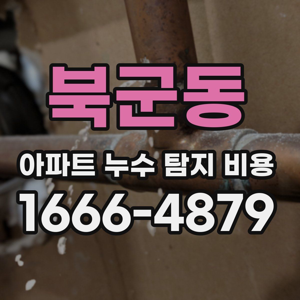 북군동 아파트 누수 탐지 비용