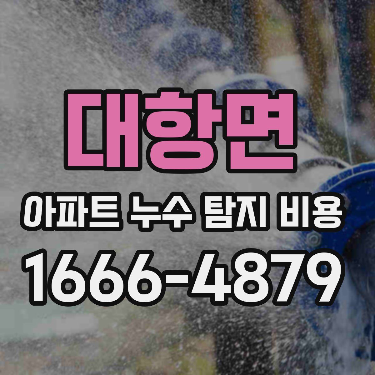 대항면 아파트 누수 탐지 비용