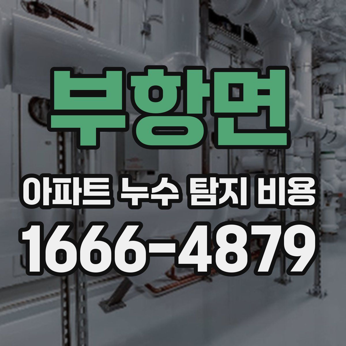 부항면 아파트 누수 탐지 비용