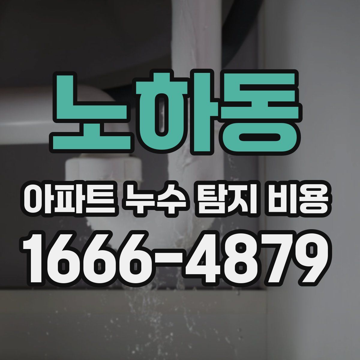 노하동 아파트 누수 탐지 비용