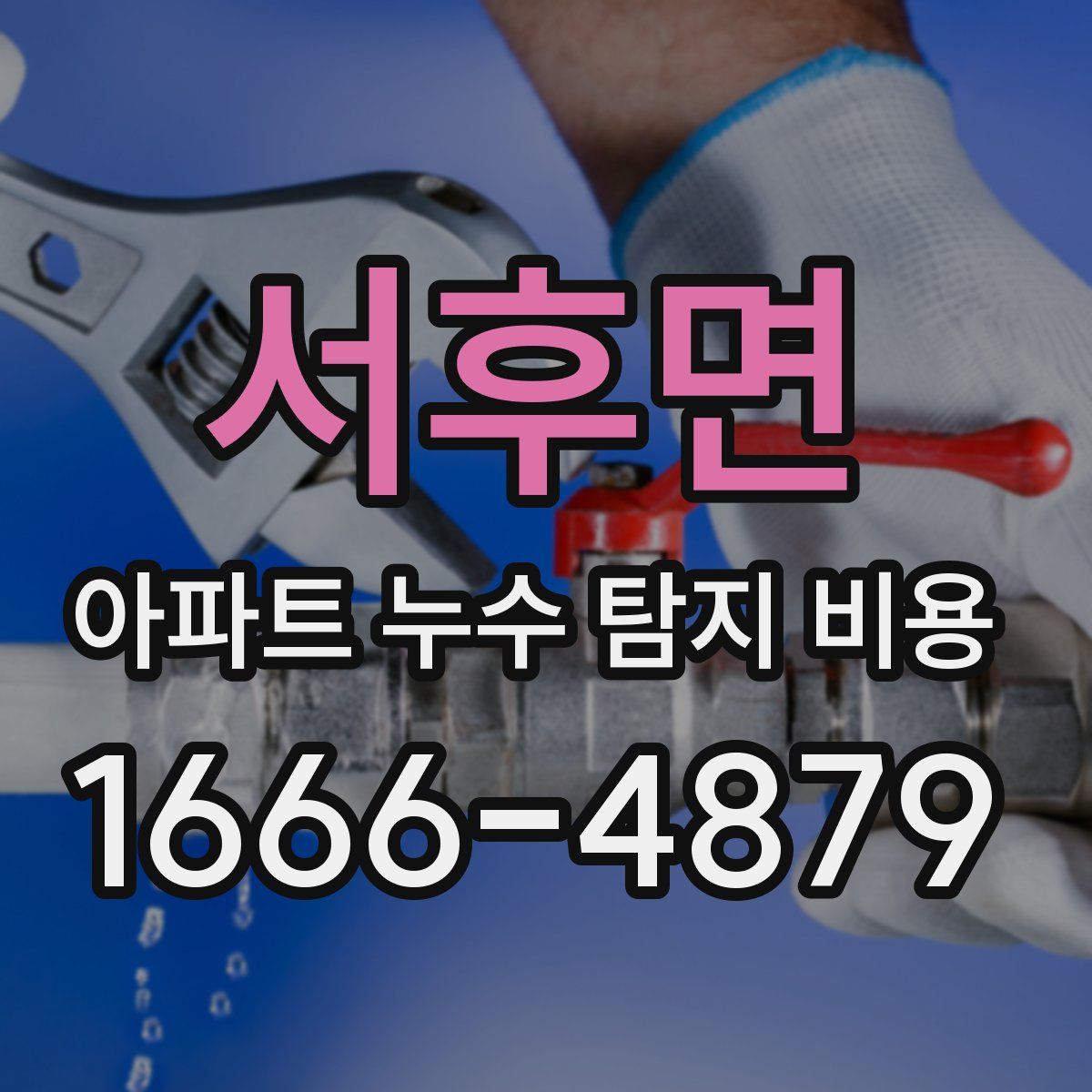 서후면 아파트 누수 탐지 비용