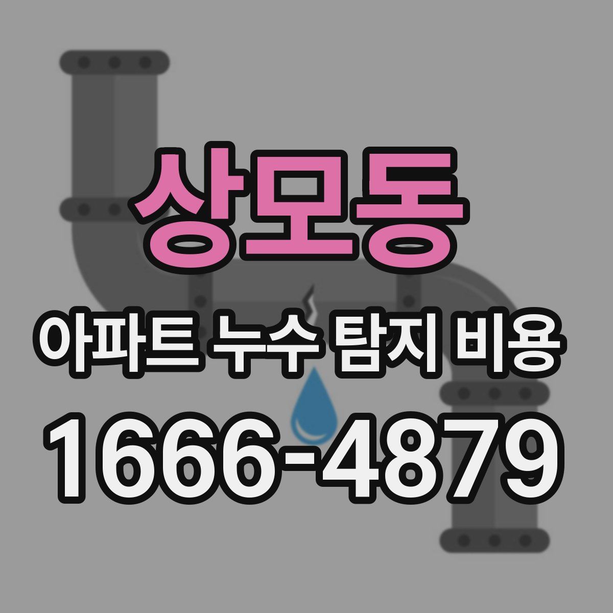 상모동 아파트 누수 탐지 비용