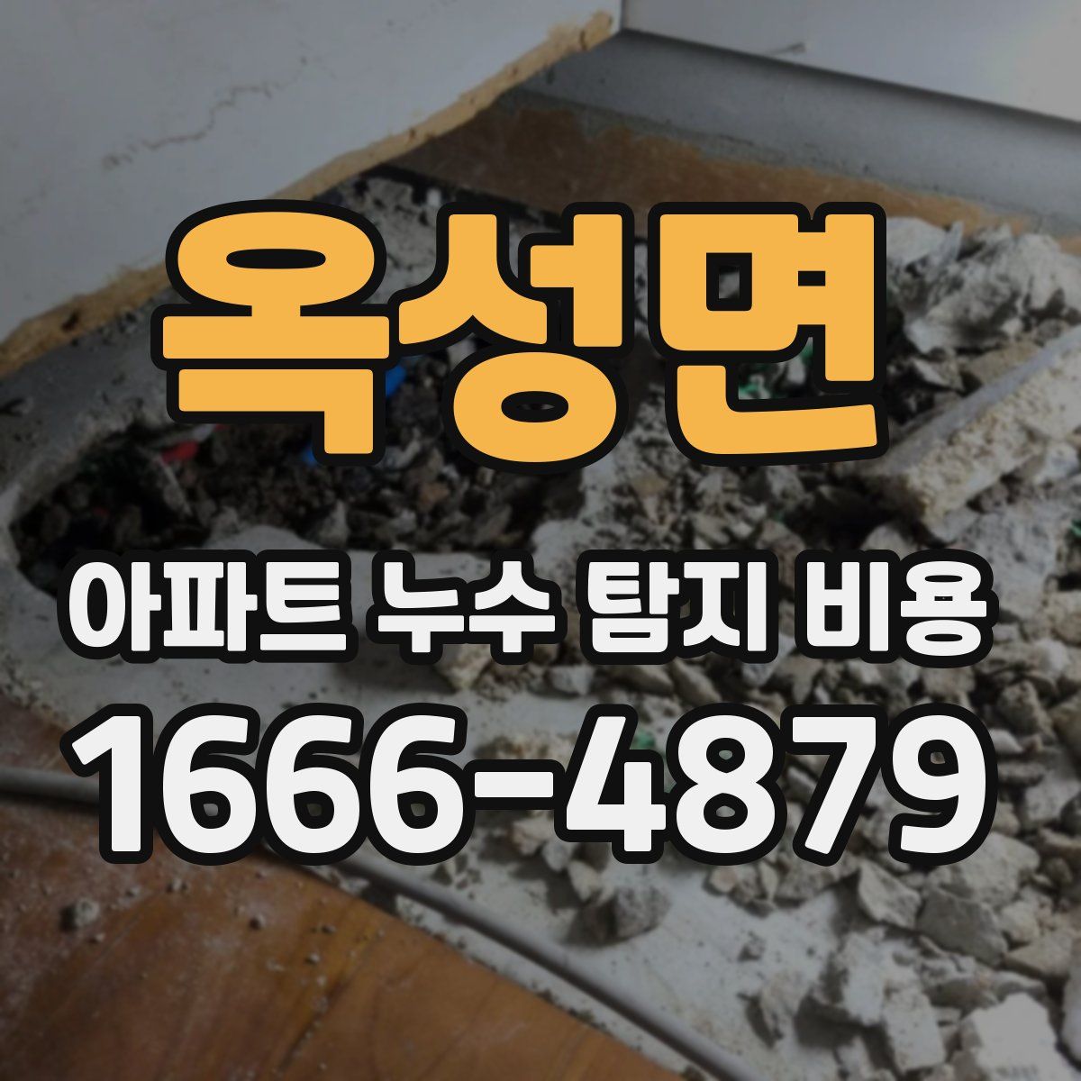 옥성면 아파트 누수 탐지 비용