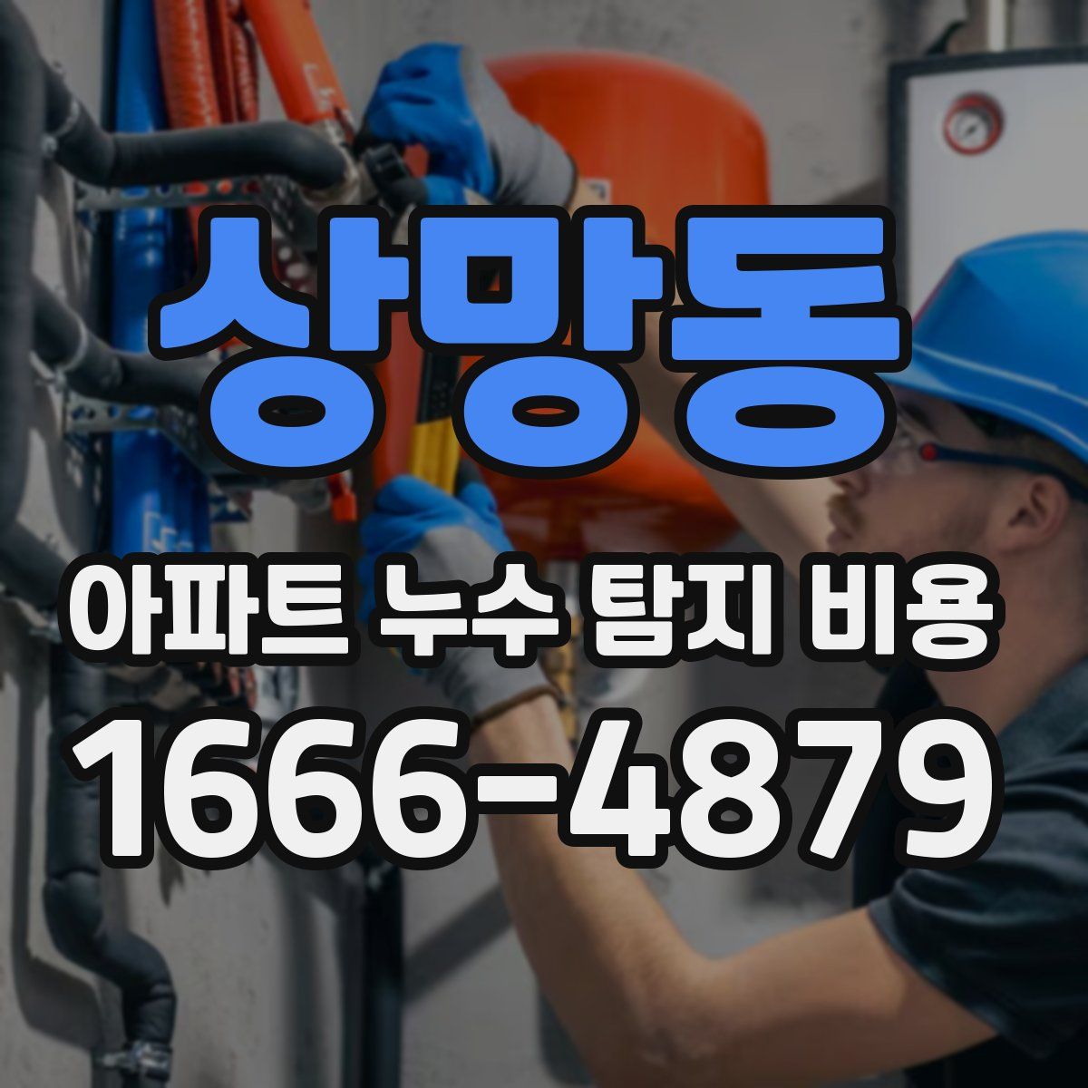 상망동 아파트 누수 탐지 비용