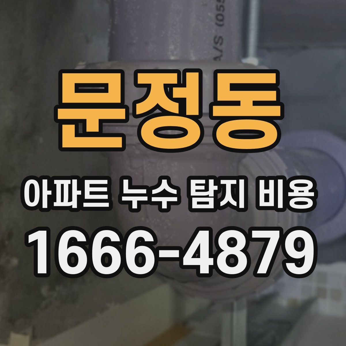 문정동 아파트 누수 탐지 비용